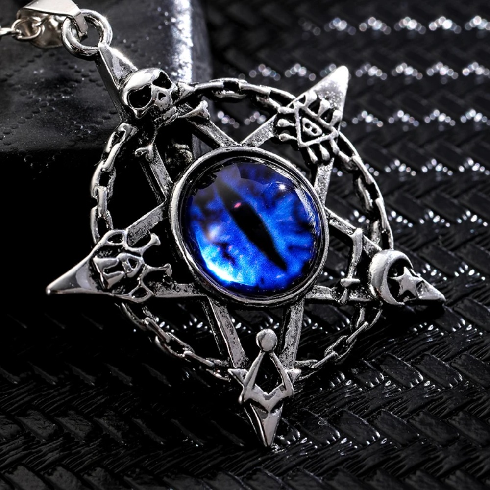 Men Accessories Fashion - Five pointed star shaped devil's eye