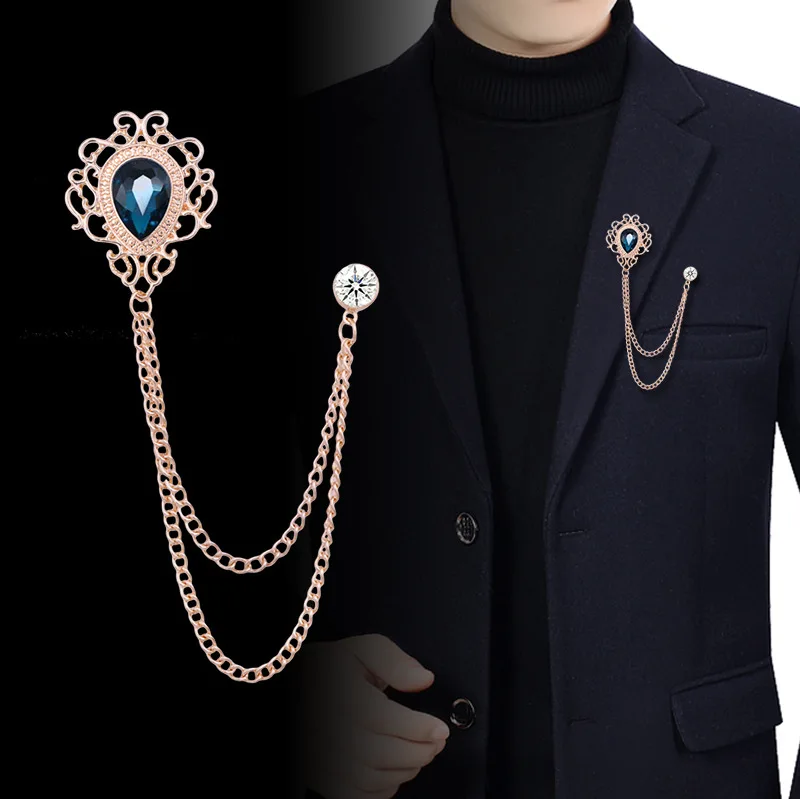 New Vintage Tassel Chain Rhine - đánh giá và giá Men Accessories Jewelry