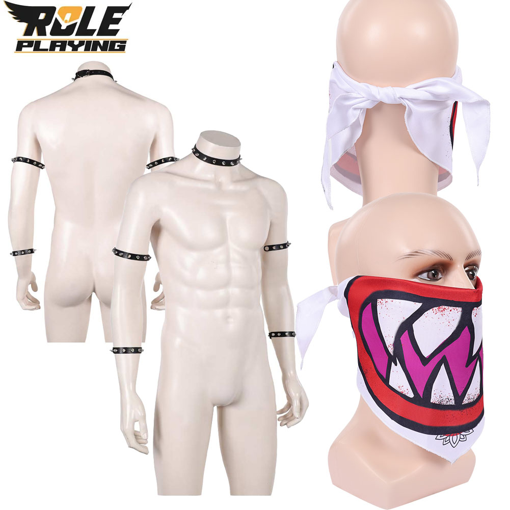 Bowser Jr Cosplay Scarf Mask B - đánh giá và giá Men Accessories Fashion