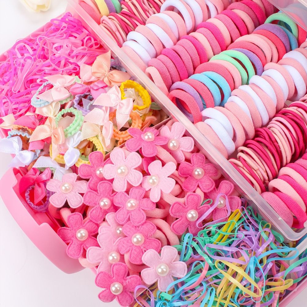 Bow High Elastic Hair Accessor - đánh giá và giá Tie Clip Set