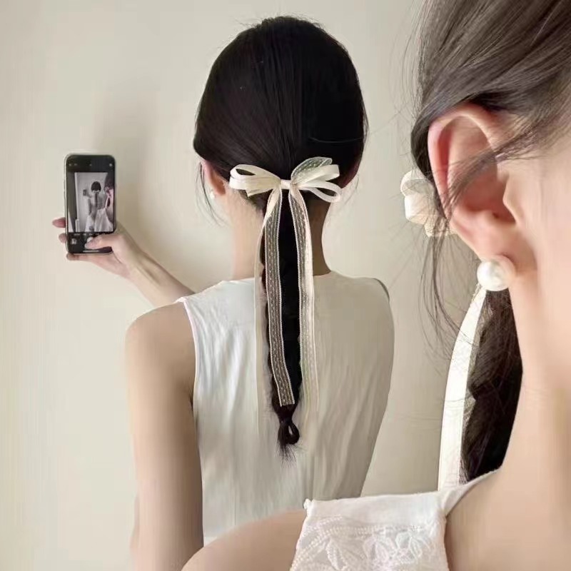 2Pcs/Set Lace Satin Ribbon Bow - đánh giá và giá Tie Clip Set