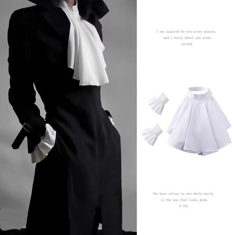 Victorian Neck Collar Ruffled  - đánh giá và giá Men Accessories For Neck