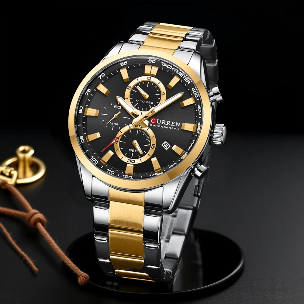 CURREN Casual Quartz Chrono Sp - đánh giá và giá Men Accessories Jewelry