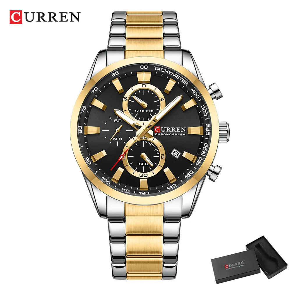 CURREN Casual Quartz Chrono Sp - đánh giá và giá Men Accessories Jewelry