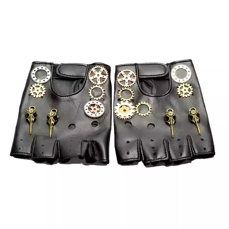 Steampunk PU Leather Fingerles - đánh giá và giá Men Accessories Fashion