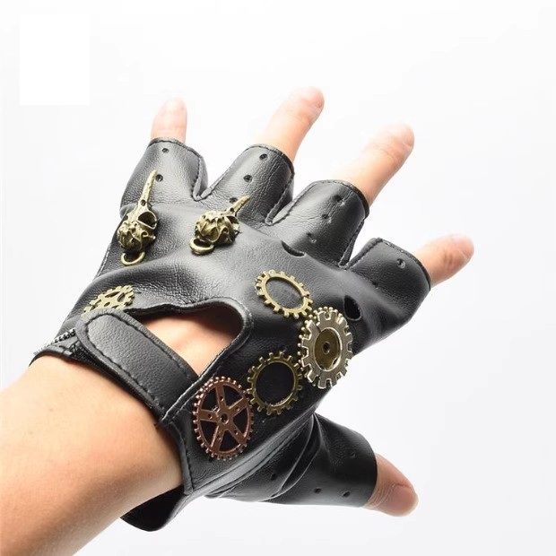 Steampunk PU Leather Fingerles - đánh giá và giá Men Accessories Fashion