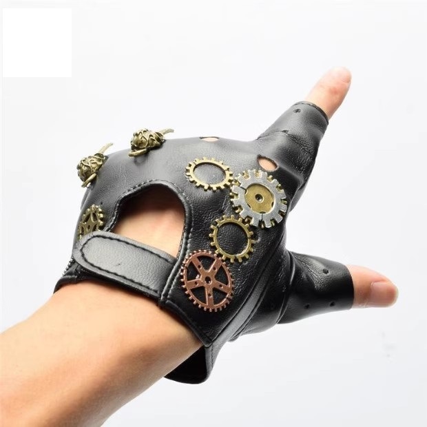 Steampunk PU Leather Fingerles - đánh giá và giá Men Accessories Fashion
