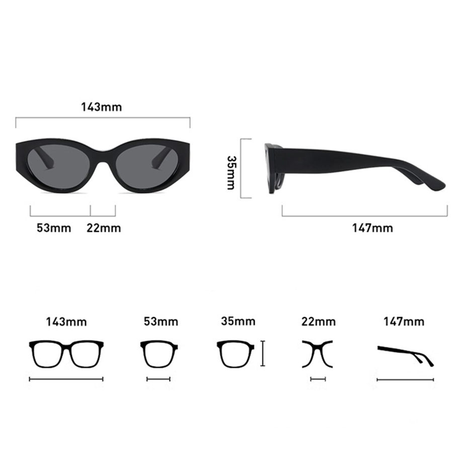 Women Men Classic Cat-Eye Pola - đánh giá và giá Men Accessories Fashion