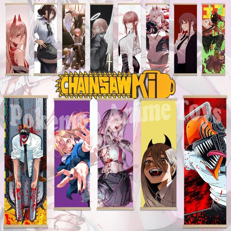 Chainsaw Man Anime Poster Wood - đánh giá và giá Quality Men'S Accessories