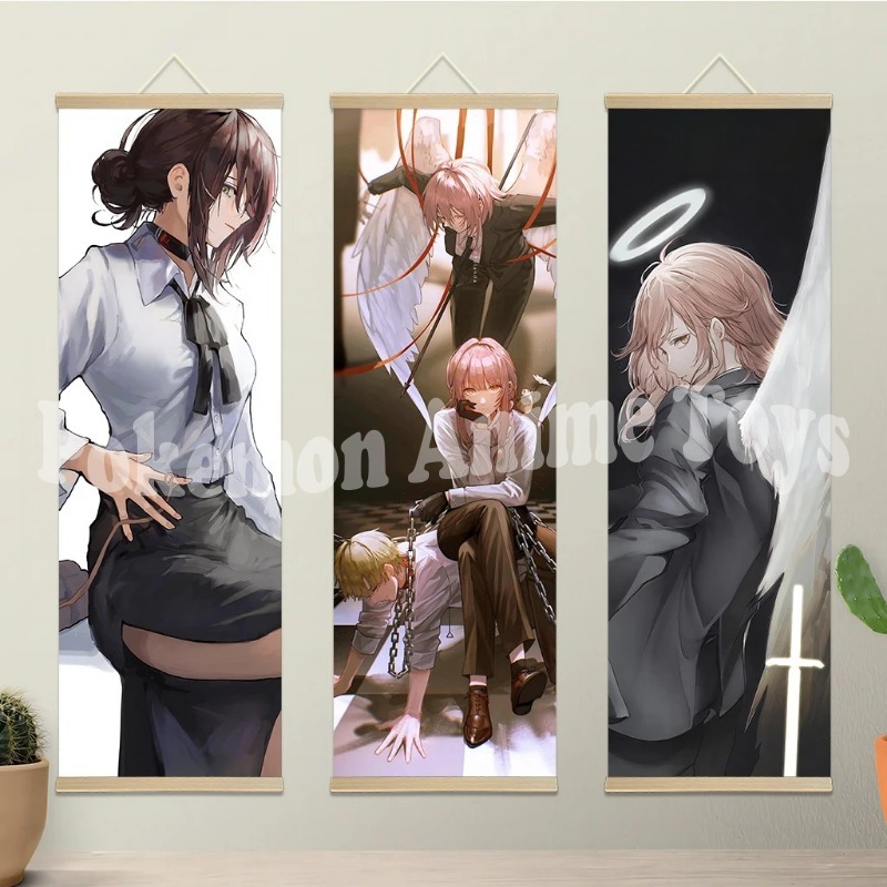 Chainsaw Man Anime Poster Wood - đánh giá và giá Quality Men'S Accessories