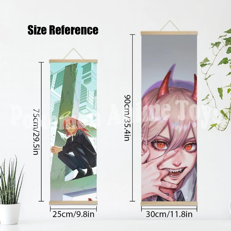 Chainsaw Man Anime Poster Wood - đánh giá và giá Quality Men'S Accessories