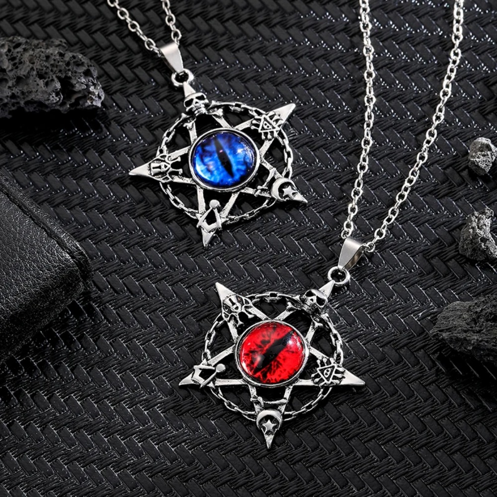 Five pointed star shaped devil - đánh giá và giá Men Accessories Fashion
