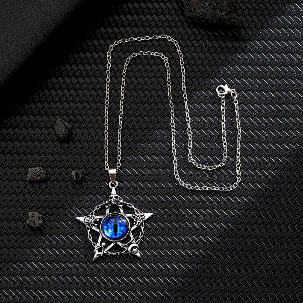 Five pointed star shaped devil - đánh giá và giá Men Accessories Fashion