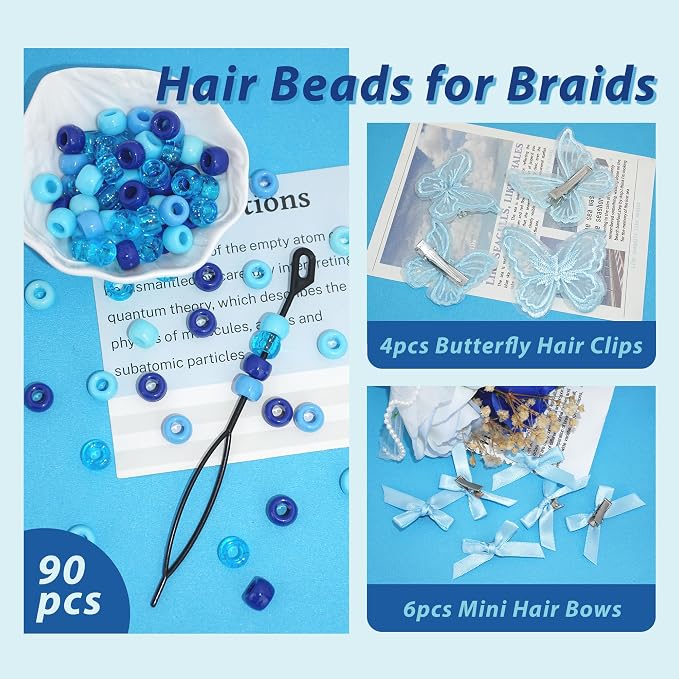Kids Braiding Accessories Set  - đánh giá và giá Tie Clip Set